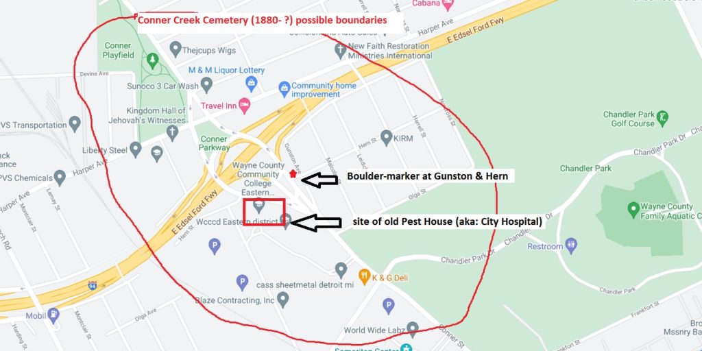 Eastern Market Was Built on the Old Russell Street Cemetery Image 10 Eastern Market Was Built on the Old Russell Street Cemetery - russcemmmap1