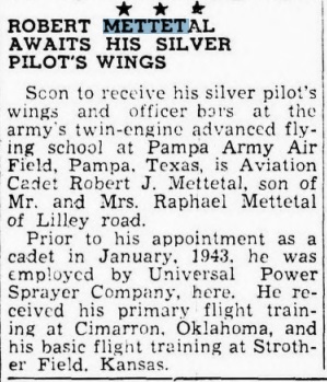 Touring the Paulson Aviation Library Image 21 Touring the Paulson Aviation Library - mettetal Plymouth Mail nov 05 1943