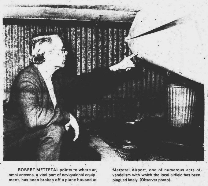 Touring the Paulson Aviation Library Image 3 Touring the Paulson Aviation Library - mettetal Plymouth Mail sept 16 1972