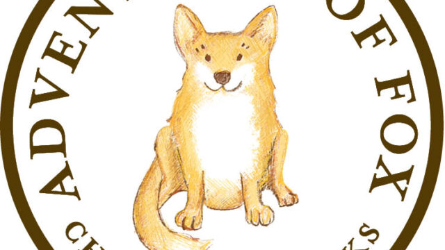 Adventures of fox round logo