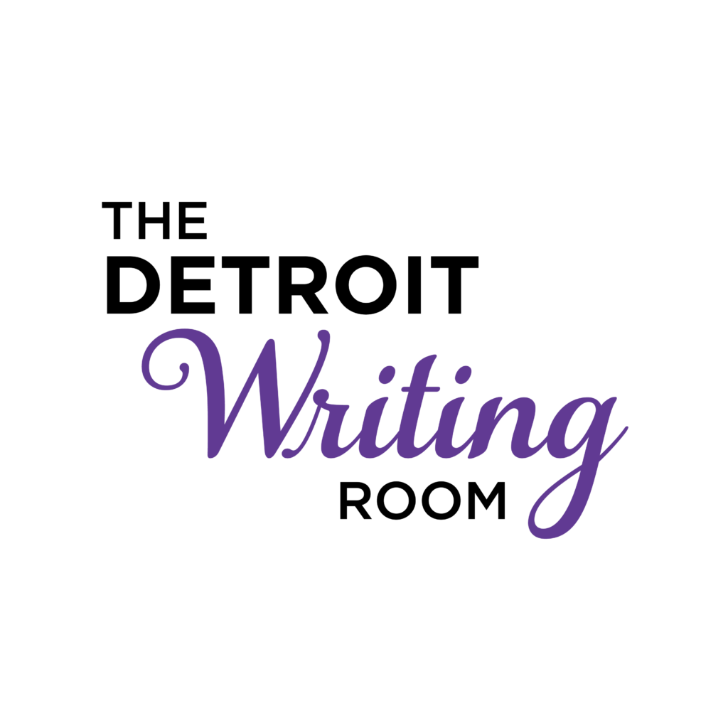 Det writing room logo purple