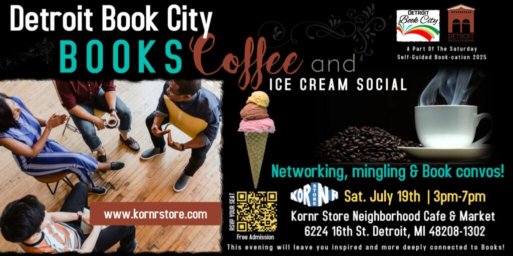 Enjoy an Ice Cream @ Detroit Book City’s Pop-Up Event