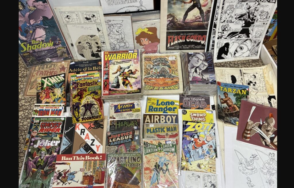 George’s Annual Garage Sale: comics, pulps, art, and more! Image 1 Georgebooks