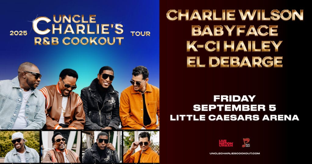 Congratulations to our Uncle Charlie's R&B Cookout Tix Winners! Image 1 Static social facebookpr 1200x630 unclecharliesrandbcookout 2025 regional littlecaesarsarena 0905