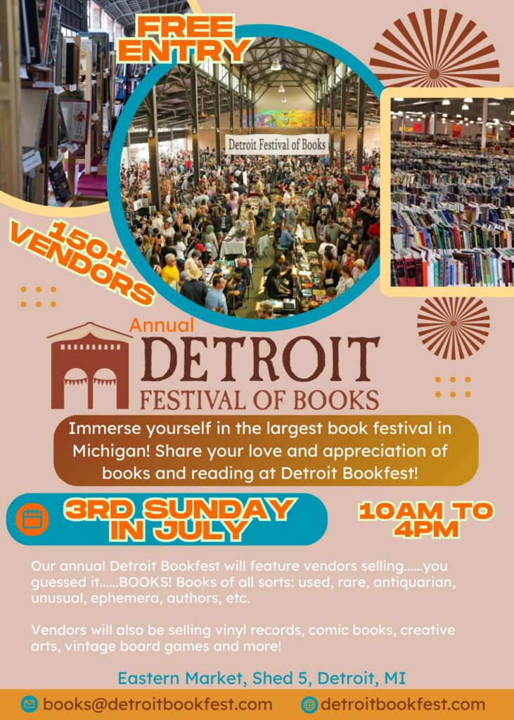 2025 Promotional Posters Image 9 Detroit bookfest 2025 1