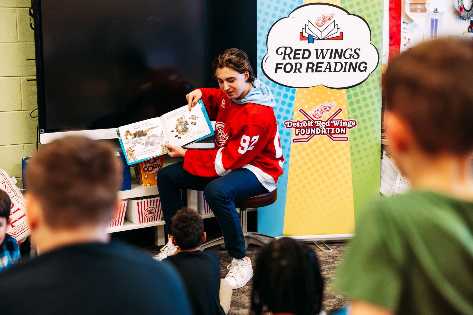 The Detroit Red Wings Reading Program & DRW alum Justin Abdelkader are coming to Bookfest Image 7 The Detroit Red Wings Reading Program & DRW alum Justin Abdelkader are coming to Bookfest - Detroit Red Wings Reading Program photo by DRW 2