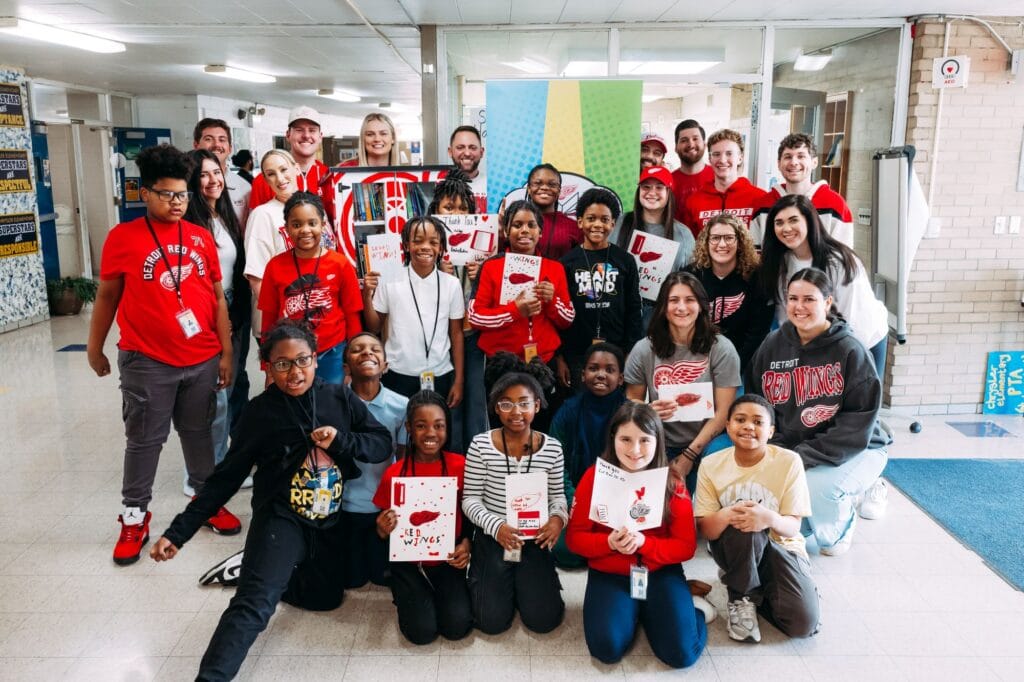 The Detroit Red Wings Reading Program & DRW alum Justin Abdelkader are coming to Bookfest Image 1 The Detroit Red Wings Reading Program & DRW alum Justin Abdelkader are coming to Bookfest - Detroit Red Wings Reading Program photo by DRW 4