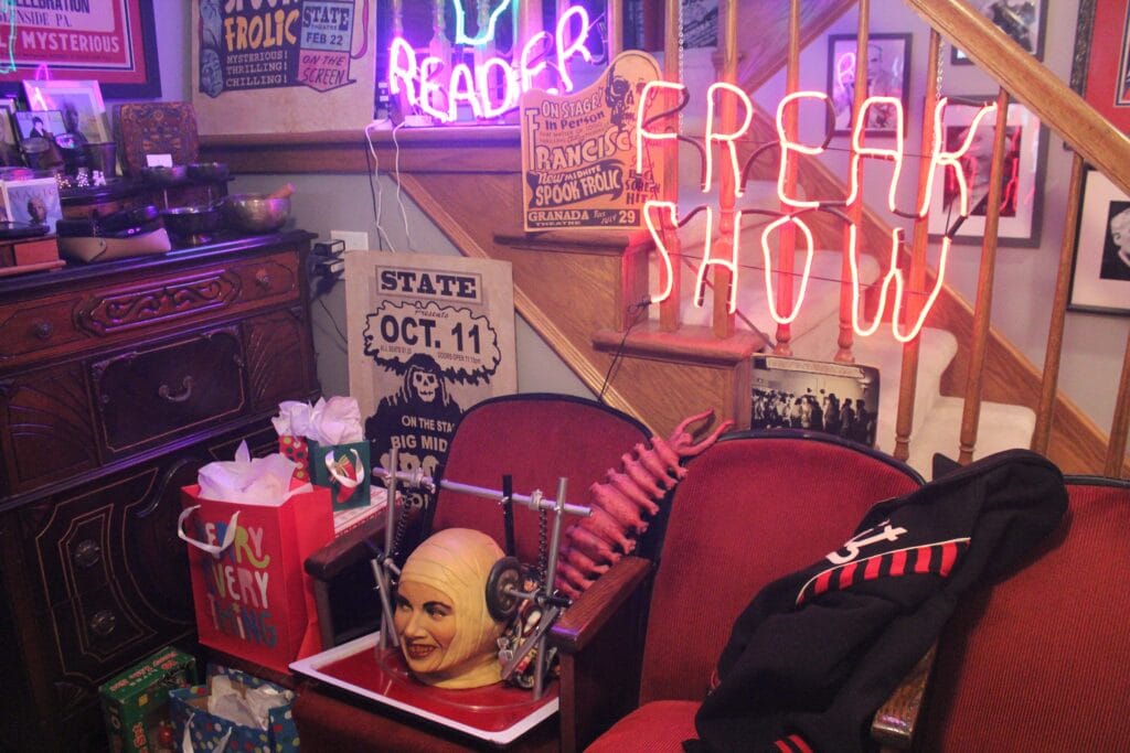 Detroit collector Tracy Aldrich & her one-of-a-kind collection: monsters, magic, vintage toys, books, art, spookshow memorabilia, and more! Image 14 Detroit collector Tracy Aldrich & her one-of-a-kind collection: monsters, magic, vintage toys, books, art, spookshow memorabilia, and more! - IMG 8060