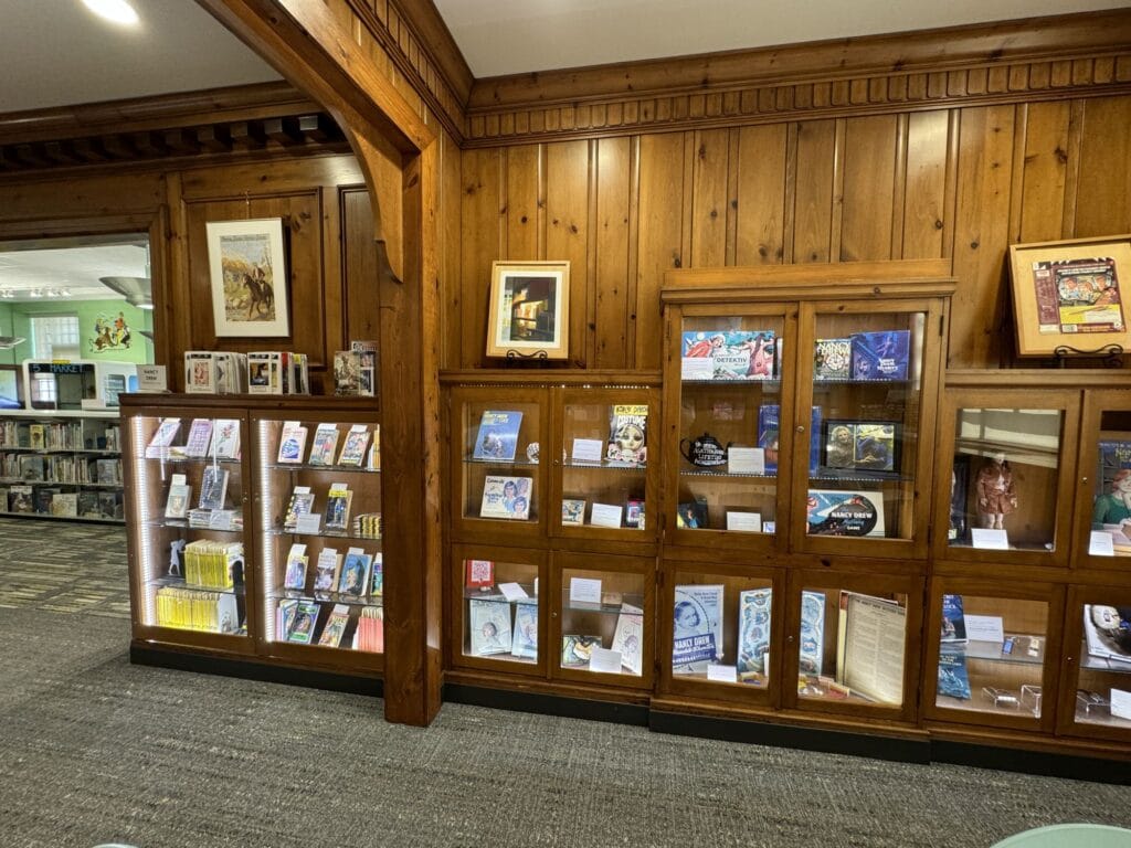 World’s largest Nancy Drew Collection is at the Toledo Library courtesy of super collector Jennifer Fisher Image 2 World’s largest Nancy Drew Collection is at the Toledo Library courtesy of super collector Jennifer Fisher - Nancy Drew Collection at the Toledo Library photo by Jennifer Fisher 2
