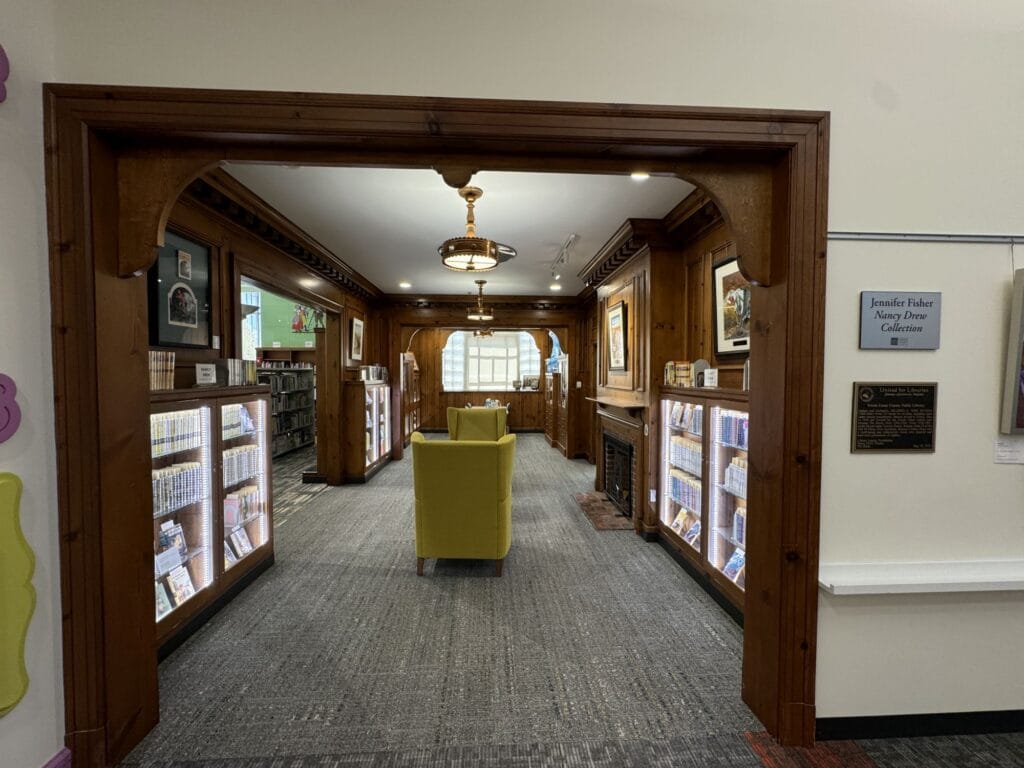 World’s largest Nancy Drew Collection is at the Toledo Library courtesy of super collector Jennifer Fisher Image 1 World’s largest Nancy Drew Collection is at the Toledo Library courtesy of super collector Jennifer Fisher - Nancy Drew Collection at the Toledo Library photo by Jennifer Fisher 3