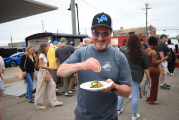 Enjoying Some Eats — Photo by Deborah Maciolek. © Debography 2025. All Rights Reserved. adsfadsfasdfasdfasd -